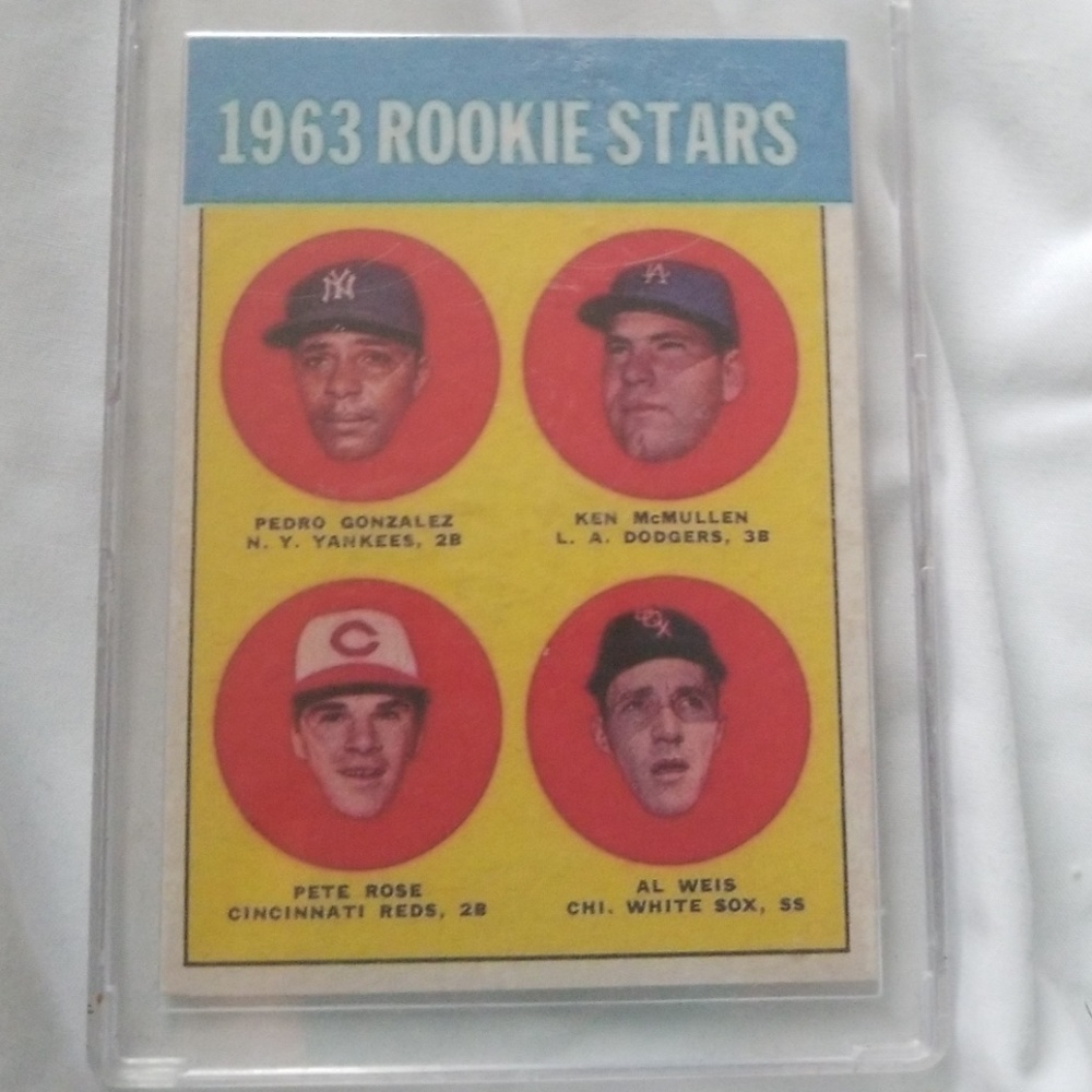 1963 Rookie Stars Card
